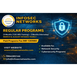 jpinfosec Flagship Internship Program 6 months
